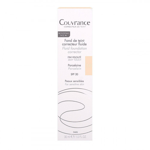 AVENE Couvrance fond de teint correcteur 1.0 porcelaine 30ml-12144 AVENE Couvrance fond de teint correcteur 1.0 porcelaine 30ml-12144