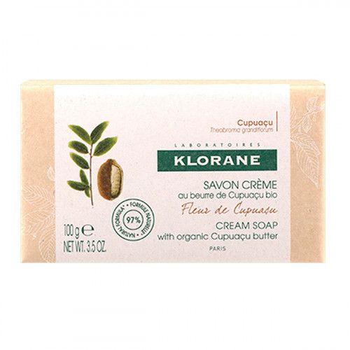 KLORANE Savon crème fleur de cupuaçu 100 g-12170 KLORANE Savon crème fleur de cupuaçu 100 g-12170