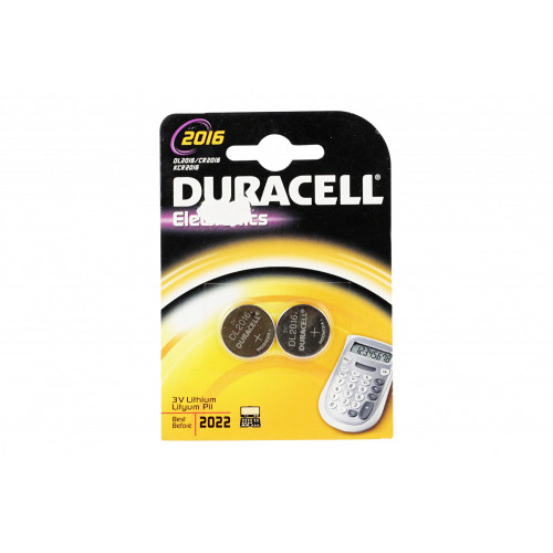 Duracell Piles 2016 2 Piles - Energie Longue Durée 3V Lithium