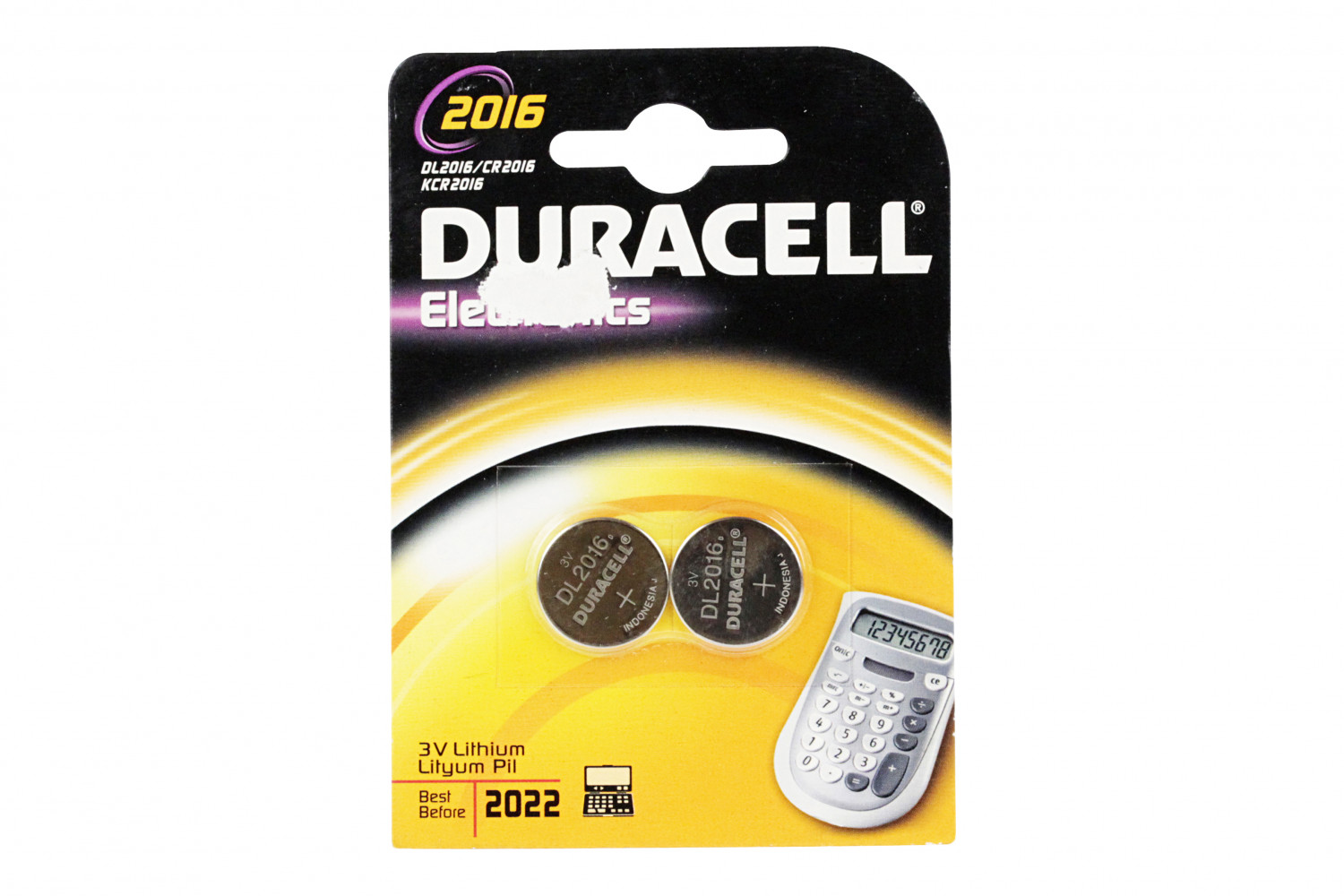 Duracell Piles 2016 2 Piles - Energie Longue Durée 3V Lithium