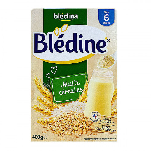 BLEDINA Blédine multi-céréales dès 6 mois 400g-12366