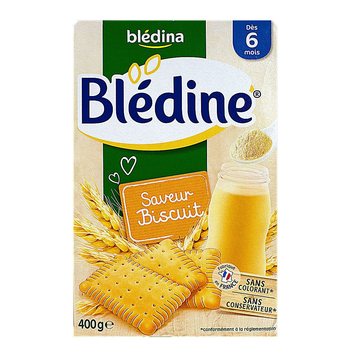 Blédina Blédine Saveur Biscuit 400g - Dès 6 Mois - Pharma360