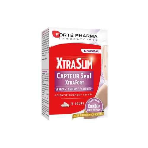 FORTE PHARMA XTRASLIM 700 Capteur 3 en 1 60 Gélules-12386