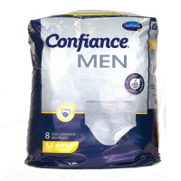 CONFIANCE 8 sous-vêtements absorbants Men 5G taille M-12396