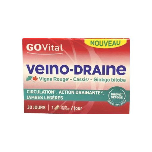 URGO GoVital Veino-Draine 30 Comprimés-12467