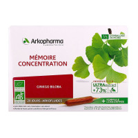 ARKOPHARMA Arkofluides mémoire concentration 20 ampoules-12470