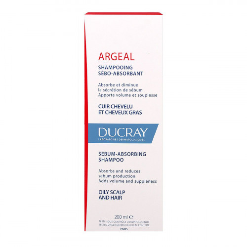 DUCRAY Argeal shampooing 200ml-12495 DUCRAY Argeal shampooing 200ml-12495