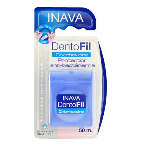 INAVA Dentofil Chlorhexidine à 10% 50 mètres-12532