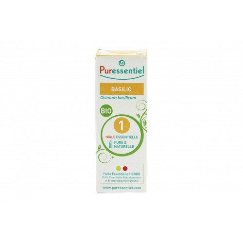 PURESSENTIEL Huile essentielle basilic 5ml-12594 PURESSENTIEL Huile essentielle basilic 5ml-12594