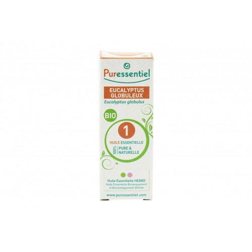 PURESSENTIEL Huile essentielle eucalyptus globuleux 10ml-12598 PURESSENTIEL Huile essentielle eucalyptus globuleux 10ml-12598