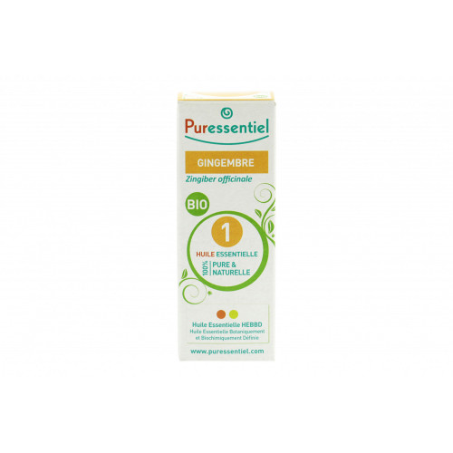 PURESSENTIEL Huile essentielle gingembre 5ml-12603 PURESSENTIEL Huile essentielle gingembre 5ml-12603