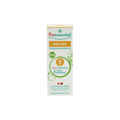 PURESSENTIEL Huile essentielle giroflier 5ml-12604 PURESSENTIEL Huile essentielle giroflier 5ml-12604