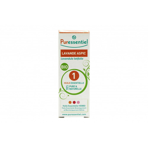 PURESSENTIEL Huile essentielle lavande aspic 10ml-12606 PURESSENTIEL Huile essentielle lavande aspic 10ml-12606