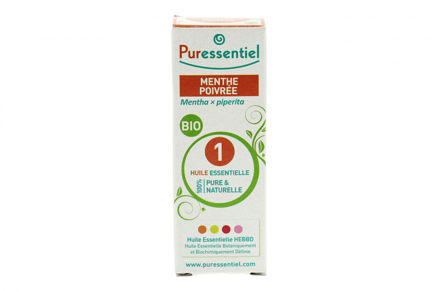 Puressentiel Menthe Poivrée 10ml - Dynamisante, Apaisante - Pharma360
