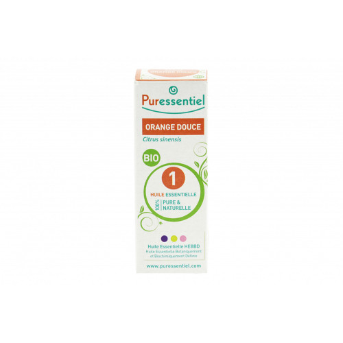 PURESSENTIEL Huile essentielle orange douce 10ml-12612 PURESSENTIEL Huile essentielle orange douce 10ml-12612