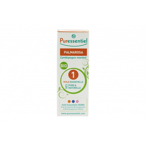 PURESSENTIEL Huile essentielle palmarosa 10ml-12614 PURESSENTIEL Huile essentielle palmarosa 10ml-12614
