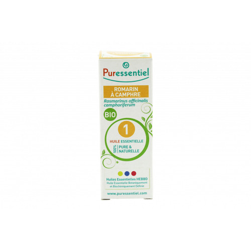 PURESSENTIEL Huile essentielle romarin camphre 10ml-12619 PURESSENTIEL Huile essentielle romarin camphre 10ml-12619