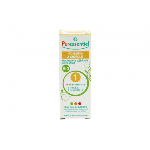 PURESSENTIEL Huile essentielle romarin cinéole 10ml-12620 PURESSENTIEL Huile essentielle romarin cinéole 10ml-12620