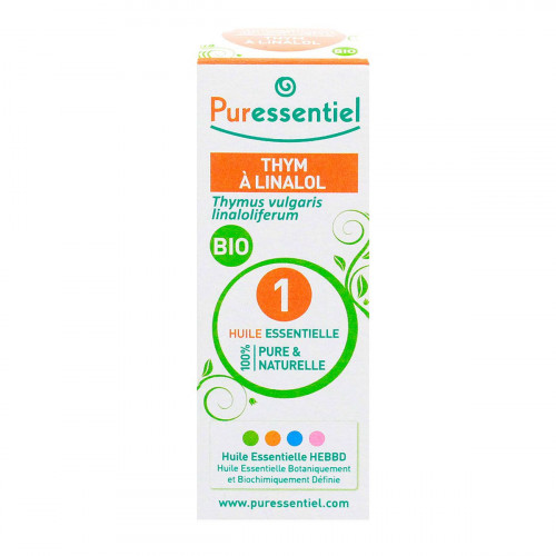 PURESSENTIEL Huile essentielle thym à linalol 5ml-12621 PURESSENTIEL Huile essentielle thym à linalol 5ml-12621