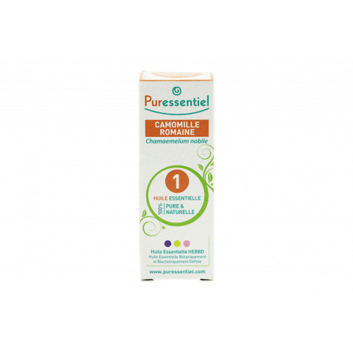 PURESSENTIEL Huile essentielle camomille romaine 5ml-12624 PURESSENTIEL Huile essentielle camomille romaine 5ml-12624