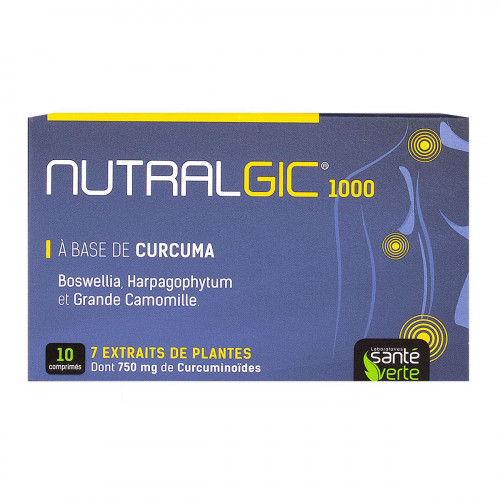 SANTE VERTE Nutralgic 1000 10 comprimés-12628