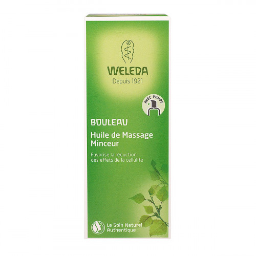 Weleda Huile Massage Minceur Bouleau 100ml - Affine et Raffermit - Pharma360