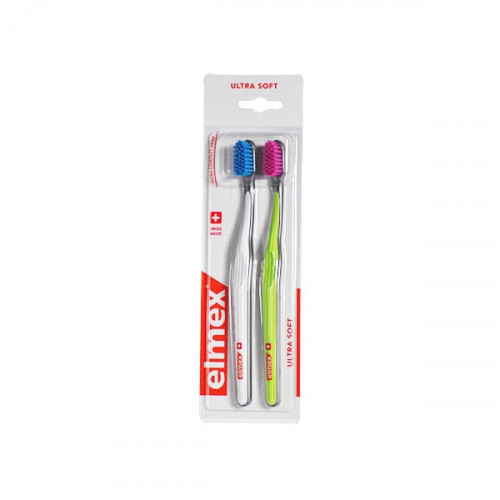 ELMEX Brosse à Dents Ultra Soft Lot de 2-12794