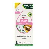 PHYTOSUN AROMS Sirop toux sèche & grasse enfant 120ml-12806