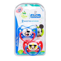 DODIE 2 Sucettes anatomiques +6 mois Disney Mickey-12842