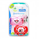 DODIE 2 Sucettes anatomiques +18 mois Disney Minnie-12848