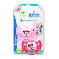 DODIE 2 Sucettes anatomiques +6 mois Disney Minnie-12851