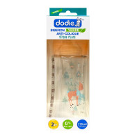 DODIE Biberon verre Sensation+ 0-6m 270ml - biche-12869