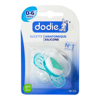 DODIE Sucette anatomique 0-6m n°20 silicone-12870