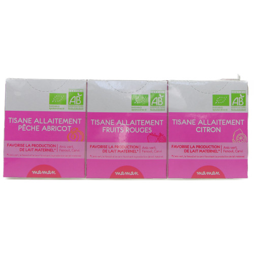 GIFRER Coffret Tisane Allaitement 3x10 Sachets-12981 GIFRER Coffret Tisane Allaitement 3x10 Sachets-12981