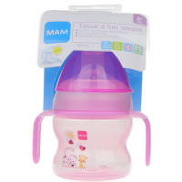 MAM Tasse Bec Souple Silic 6m+fille 150 mL-12998