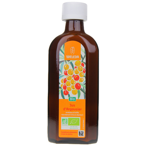 Weleda Bio Jus d'Argousier 250ml - Vitalité et Bien-être sur