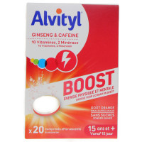 ALVITYL Boost Ginseng et Caféine 20 Comprimés-13057