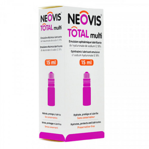 HORUS PHARMA Neovis Total Émulsion ophtalmique lubrifiante 15 ml-13067