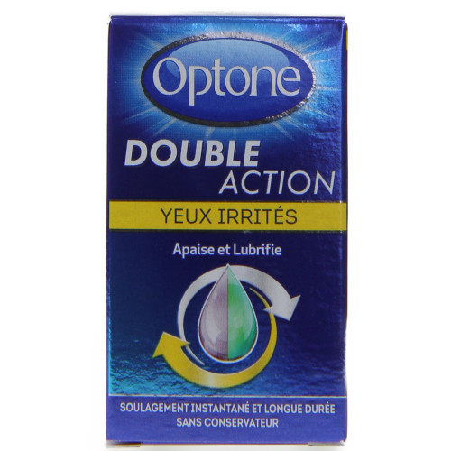 OPTONE Double Action Yeux Irrités 10 mL-13072 OPTONE Double Action Yeux Irrités 10 mL-13072
