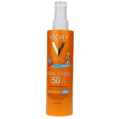 VICHY Idéal Soleil SPF 50 Spray Enfant 200 mL-13081 VICHY Idéal Soleil SPF 50 Spray Enfant 200 mL-13081