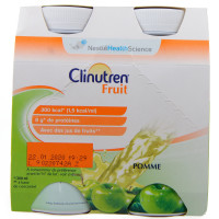 NestléHealthScience CLINUTREN FRUIT Nutrim pomme 4/200ml-13083