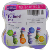 NUTRICIA FORTIMEL JUCY Nutrim multi saveurs 4/200ml-13121