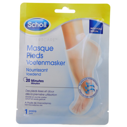 SCHOLL Masque pieds hydratant 1 paire-13141