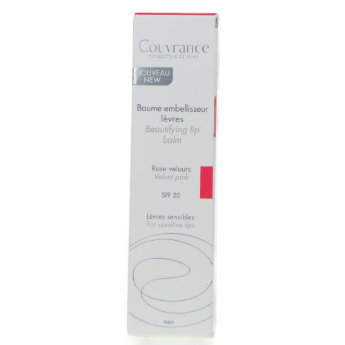 AVENE Baume Embelisseur Lèvres Rose Velours 3 Grammes-13164