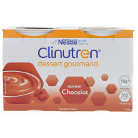 NestléHealthScience CLINUTREN DESSERT G Nutrim chocolat 4/200g-13174
