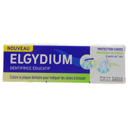 ELGYDIUM Dentifrice Protection Caries 7 ans 50 ML-13197 ELGYDIUM Dentifrice Protection Caries 7 ans 50 ML-13197