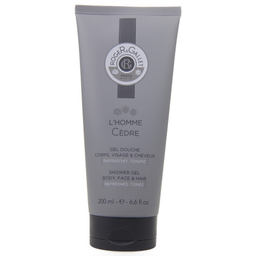 ROGER & GALLET L'HOMME CEDRE Gel douche T/200ml-13242 ROGER & GALLET L'HOMME CEDRE Gel douche T/200ml-13242