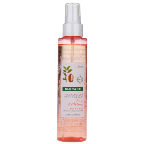KLORANE Huile sèche corps Fleur Hibisc 150 mL-13320 KLORANE Huile sèche corps Fleur Hibisc 150 mL-13320
