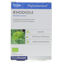 PILEJE PHYTOSTANDARD Gélules de Rhodiole 20 gélules-13336
