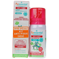 PURESSENTIEL Anti-Pique Kit Bébé Offre Spéciale Crème 30 ml + Spray 60 ml-13338